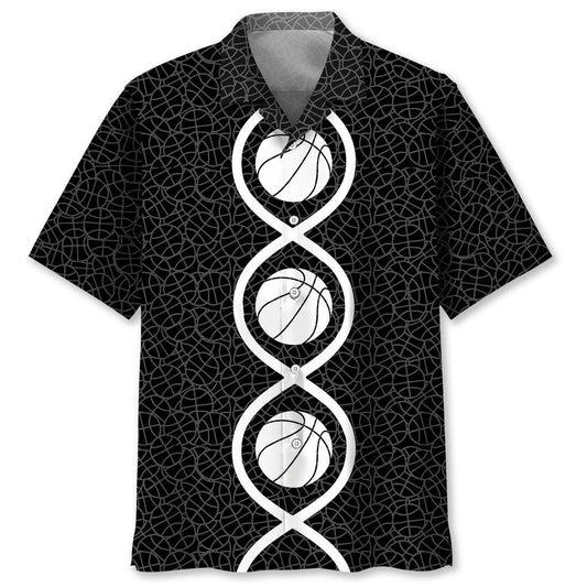 Basketball Dna Hawaiian Shirt, Gift for Basketball Player, Hawaiian Shirt for Men HO3729