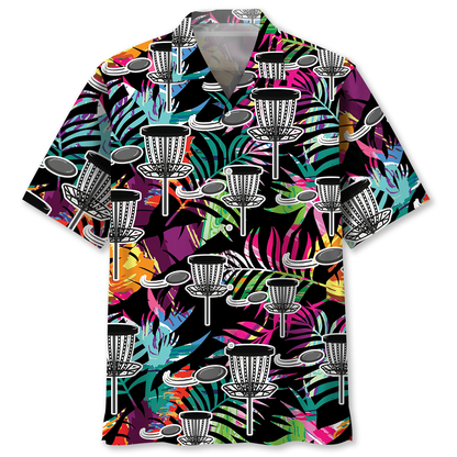 Disc Golf Evolution Hawaiian Shirt, Beach Aloha Hawaii Shirt for Disc Golf HO0292