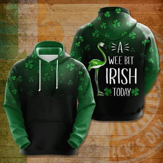 St. Patrick's Day A Wee Bit Irish Today 3D All Over Print Hoodie, Zip-up Hoodie PO0205