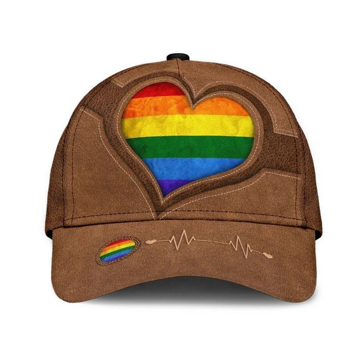 Gay Pride Accessories, Sea Turtle You Are Loved LGBT Printing Baseball Cap Hat, 3D Baseball Cap For Lgbt CO0321