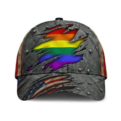 Gay Pride Accessories, Sea Turtle You Are Loved LGBT Printing Baseball Cap Hat, 3D Baseball Cap For Lgbt CO0321