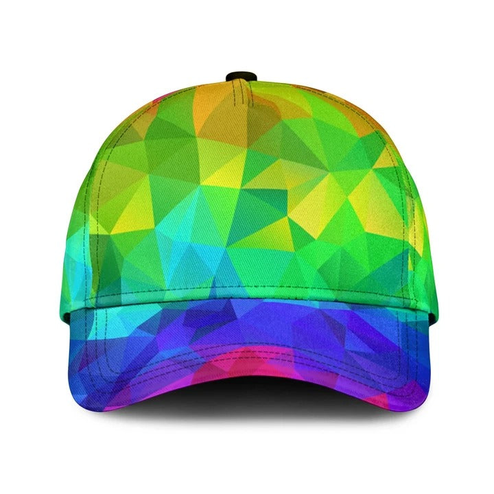 Colorful Skull You're Loved LGBT Printing Baseball Cap Hat, LGBT Pride Accessories CO0293