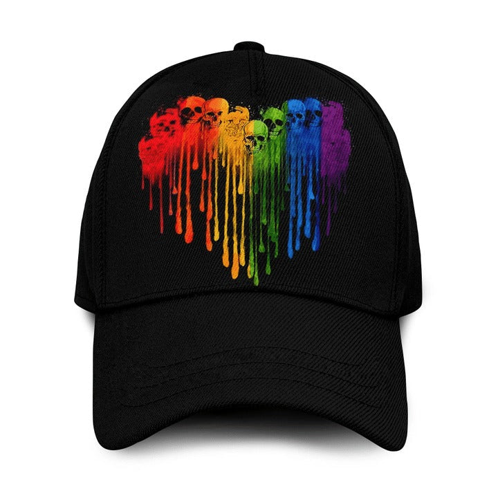 Pride Baseball Cap, Love Who You Want Eagle Lgbt 3D Printing Baseball Cap Hat CO0294