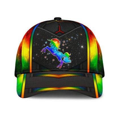 Pride 3D All Over Printing Baseball Cap, Reaper Show Up LGBT Classic Cap, LGBT Pride Accessories CO0283