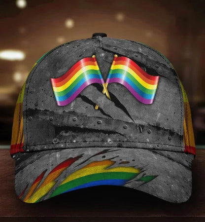 Love Is Love Baseball Pride Cap, Dragon Shine Your Color Lgbt Printing Baseball Cap Hat CO0278