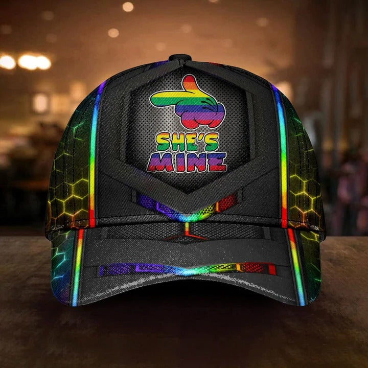 Baseball Cap For Gaymer, Pride Skull And Cards Lgbt 3D Printing Baseball Cap Hat, Pride Accessories CO0275