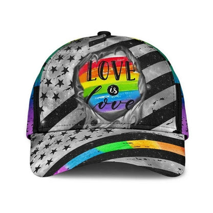 Baseball Cap For Gaymer, Pride Skull And Cards Lgbt 3D Printing Baseball Cap Hat, Pride Accessories CO0275