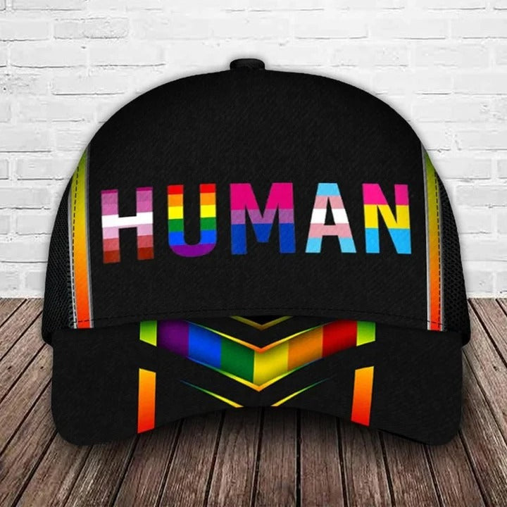 3D Pride Baseball Cap Abstract LGBT Unicorn Love Is Love Printing Baseball Cap Hat, Pride Cap CO0250