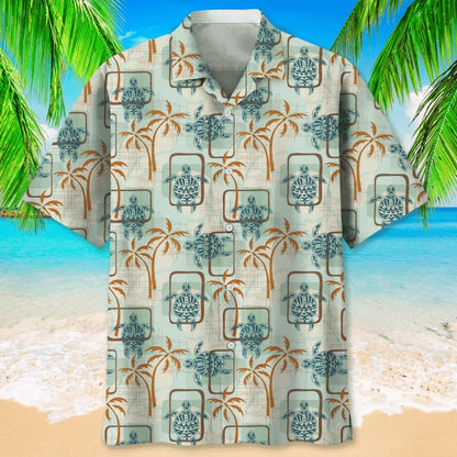 Turtle Beach Hawaiian Aloha Shirts Full Print, Hawaiian Beach Shirt For Travel Summer, Gift To Turtle Lovers HO4804