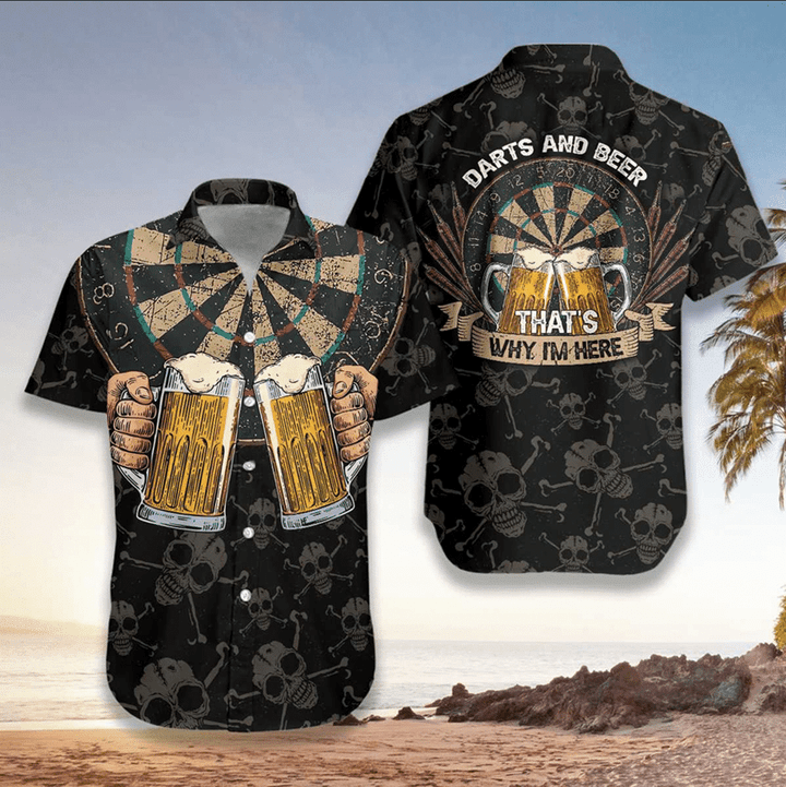 Beer Hawaiian Shirt, Mens Hawaiian Shirt For Beer Lover, Hawaiian shirt for men HO2932