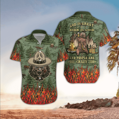 Beer pattern Hawaii Shirt, Perfect Hawaiian Shirt For Beer Lover, Hawaiian shirt for men HO2931