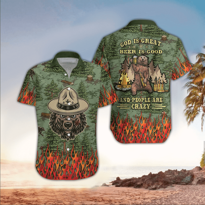 Beer Hawaiian Shirt for men, Perfect Gift Ideas For Beer Lover HO3436