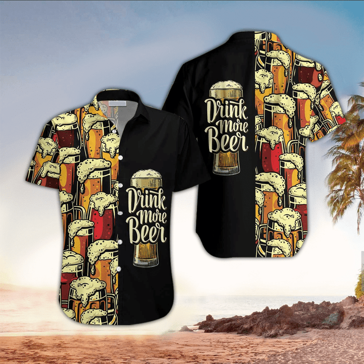 Beer Hawaiian Shirt, Mens Hawaiian Shirt For Beer Lover, Hawaiian shirt for men HO2932