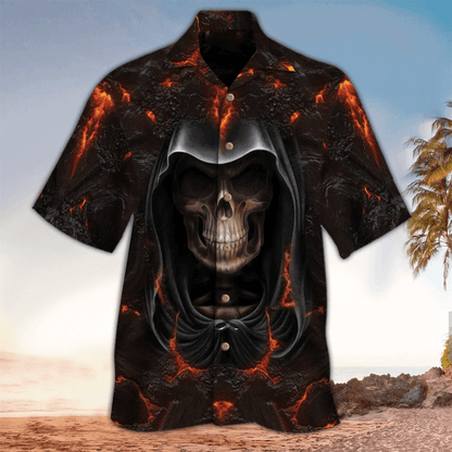 Skull 3D All printed Hawaii Shirt, Perfect Hawaiian Shirt For Skull Lover, Hawaiian shirt for men HO2929