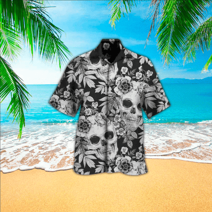 Skull Aloha Hawaii Shirt, Perfect Hawaiian Shirt For Skull Lover HO2926