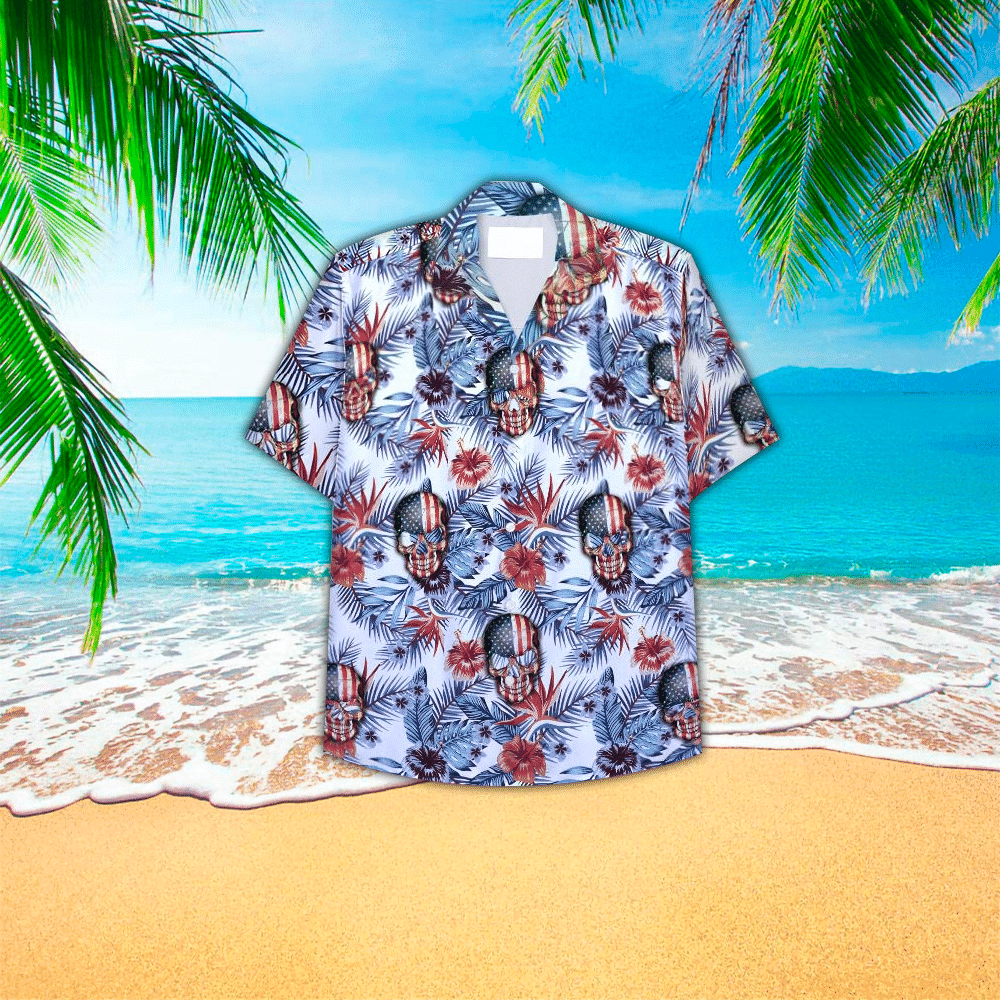 Skull Aloha Hawaii Shirt, Perfect Hawaiian Shirt For Skull Lover HO2926