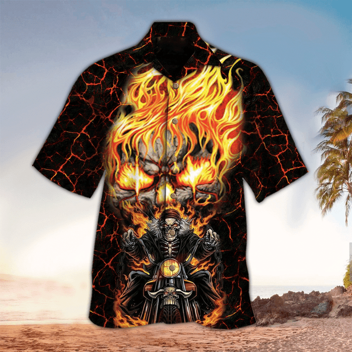 Skull 3D All printed Hawaii Shirt, Perfect Hawaiian Shirt For Skull Lover, Hawaiian shirt for men HO2929