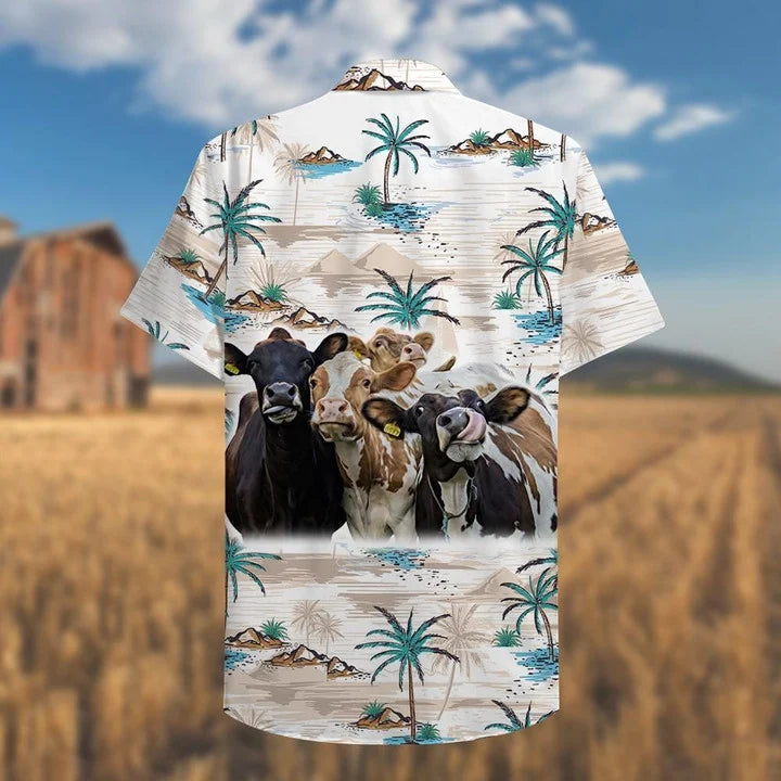 Farmer Cow Home Is Where My Cows Are Hawaiian Shirt HO0748