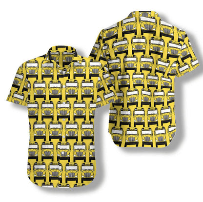 Bus Driver Hawaii shirt, School Bus Hawaiian shirt, Gift for Driver Dad, Grandpa HO0518