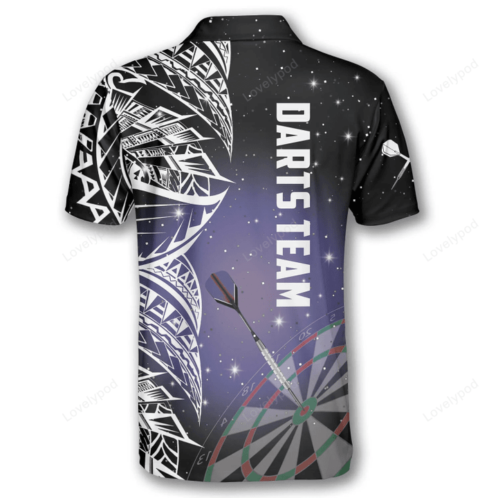 Lasfour Night Sky Darts Personalized Name And Team Name 3D Shirt DMA0202