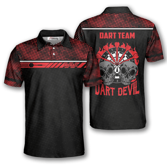 Lasfour Darts Red Python Personalized Name And Team Name 3D Shirt DMA0269