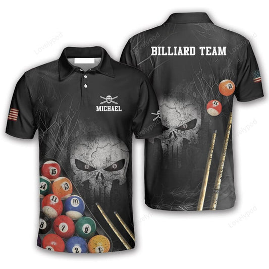 Lasfour Best Shot Custom Billiard 3D Shirt BIA0246