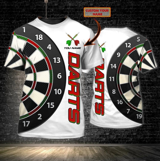 Lasfour Personalized 3D All Over Printed I Like Dart 3 Shirt DMA0460