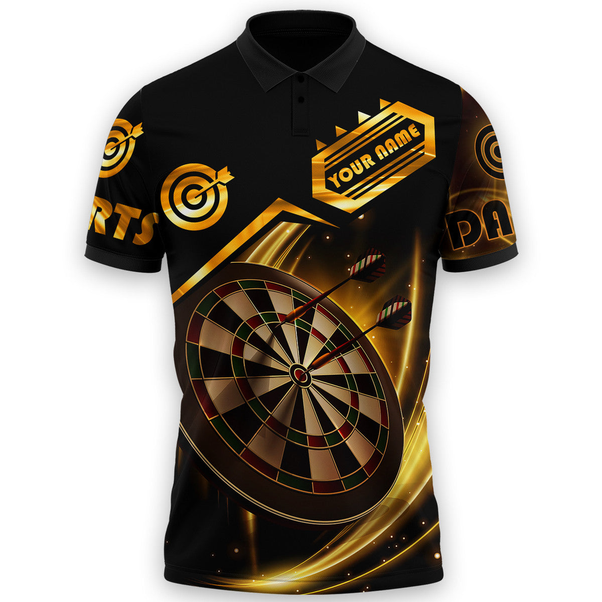 Personalized Dart Polo Shirt For Men, Dart Team, Birthday Gift For Dart Lover DMO0056