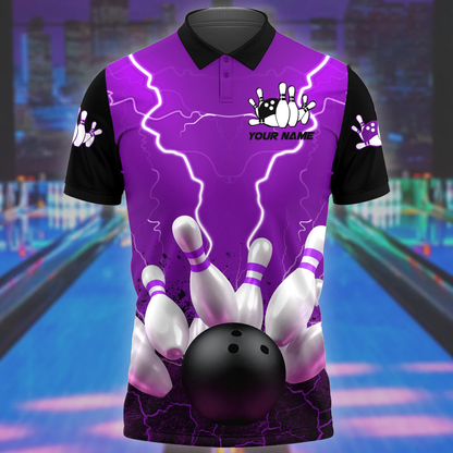 Custom Bowling Polo Shirts Unisex BO0278