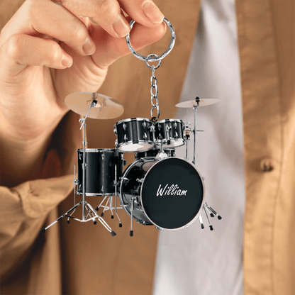 Drums Styles Colorful Drums Personalized Acrylic Keychain - Gift For Drummer KO0179