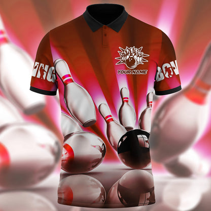 Custom Bowling Polo Shirts Unisex BO0277