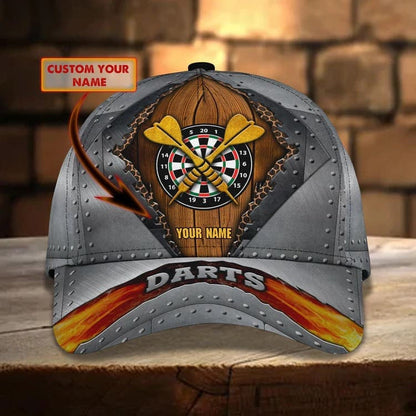 Customized Darts 3D Baseball Cap for Men and Women Who loves Dart, Gift for Dart Loves CO0015