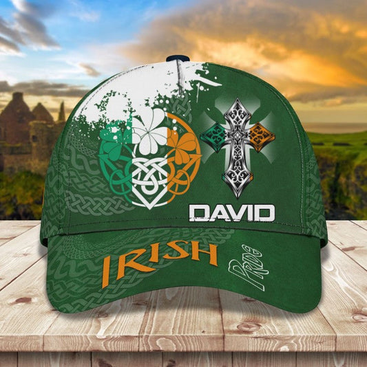 Irish Pride 3D Baseball Cap for Irish Man, Irish Woman, St. Patrick's Day Hat for Irishman PO0372