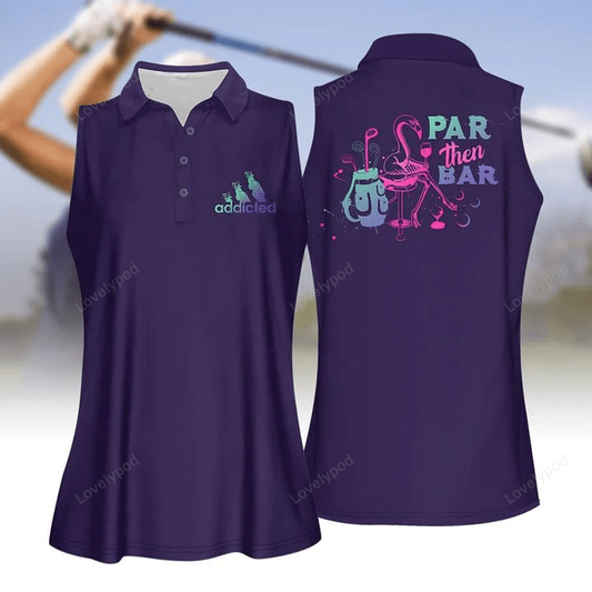 Gradient par then bar flamingo women golf apparel GY0030