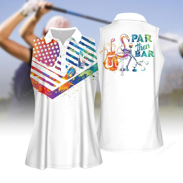 Watercolor par then bar flamingo v2 women golf apparel GY0182