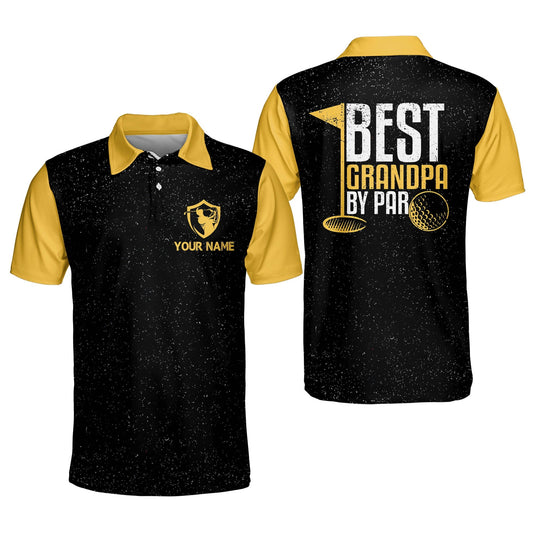 Best Grandpa By Par Golf Polo Shirt GM0089