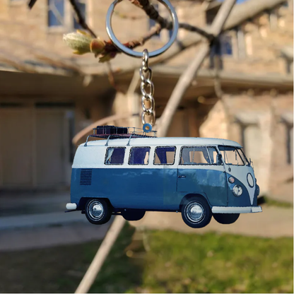 Camper RV Motorhome Travel Trailer Personalized Keychains, Campervan Owners, Motorhome Owners, Camper trailers Owners Gifts, Pickup Camper KO0226