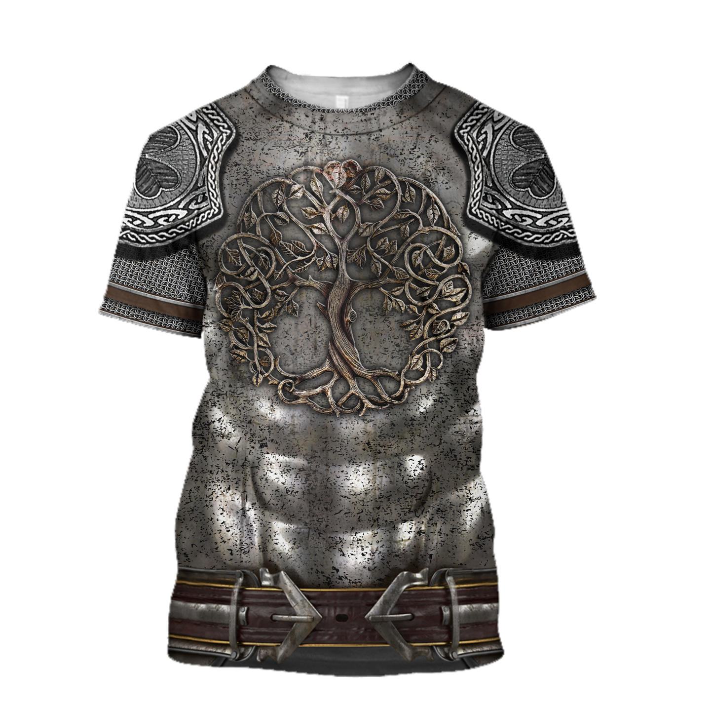 Irish Armor Warrior Knight Chainmail Shirts For Men and Women, Gift For St Patrick Day Shirt PO0254