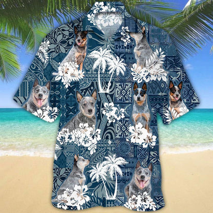 Blue Heeler Hawaiian Shirt For Men And Women, Animal Hawaii Shirts, Gift To Pet Lovers HO4879