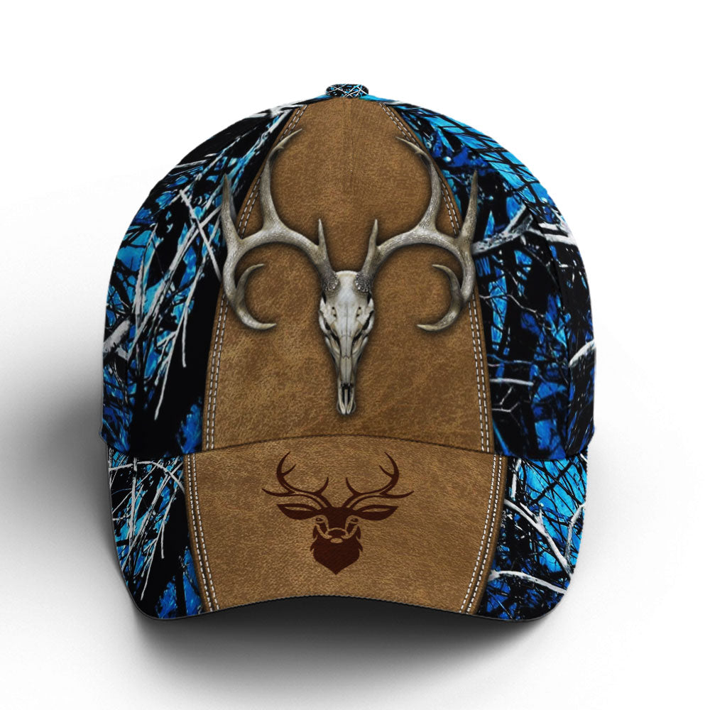 Hunting Camouflage Multicolor Deer Logo Baseball Cap Lasfour CO0694