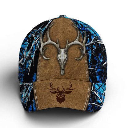 Hunting Camouflage Multicolor Deer Logo Baseball Cap Lasfour CO0694