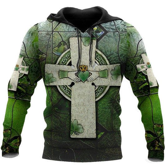 Lasfour Irish St. Patrick's Day 3D Shirt for Men and Women, St Patrick's Day Shirt, Irish Shirt, Lucky Shirt, Drinking Shirts PO0286