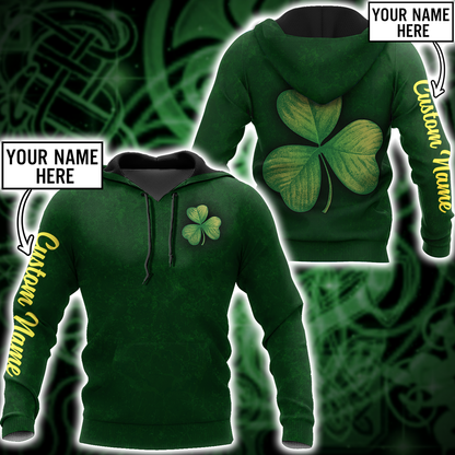 3D All Over Print Shamrock Patrick's Day Shirt, Customized 3D Shirt For Men Women, Shamrock Shirt PO0304