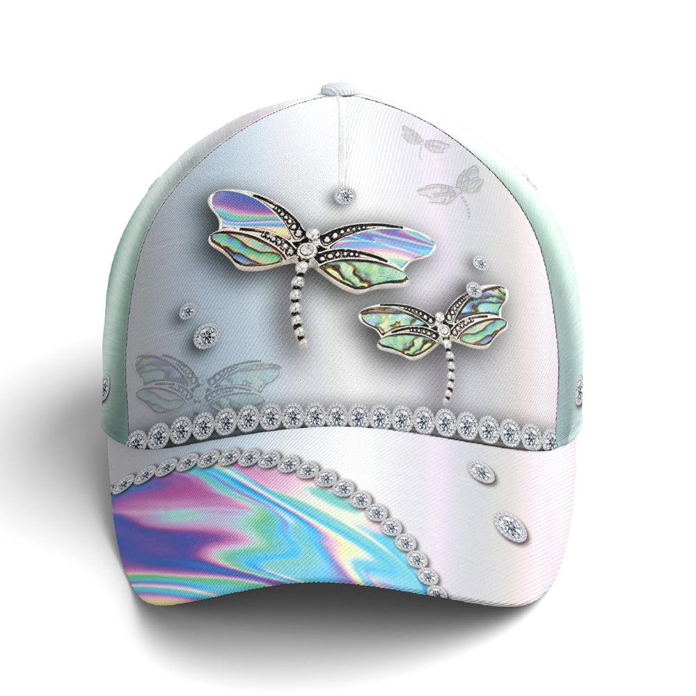 Hologram Style Dragonfly Baseball Cap For Women Classic Cap Lasfour CO0119