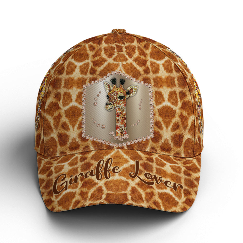 Baseball Cap For Giraffe Lovers Skin Pattern Lasfour CO0948