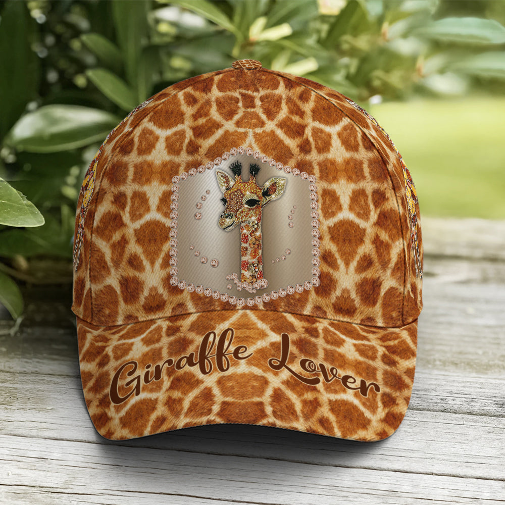 Baseball Cap For Giraffe Lovers Skin Pattern Lasfour CO0948