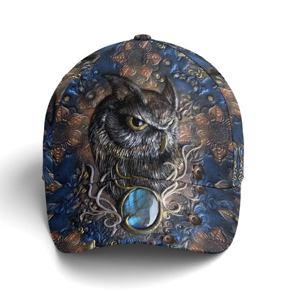 Owl Polymer Clay Journal Baseball Cap Lasfour CO0772