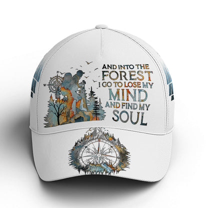 Hiking Lose My Mind Find My Soul Baseball Cap Lasfour CO0727