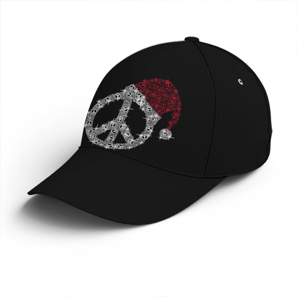 Santa Hippie Classic Black Baseball Cap Lasfour CO0861