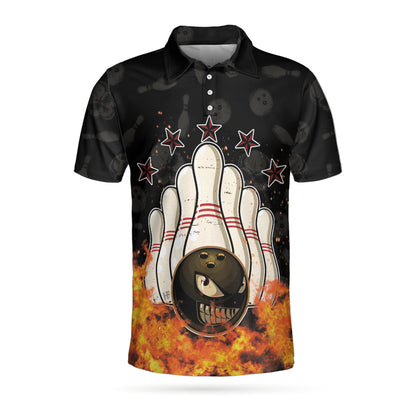 Custom Skull Bowling Polo Shirts Unisex BO0256